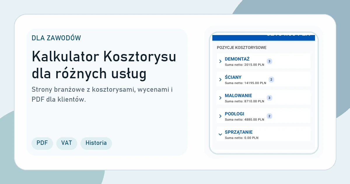 Okładka strony Dla zawodów